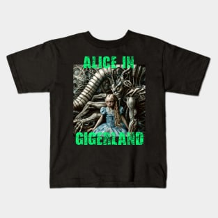 Alice In Gigerland Kids T-Shirt